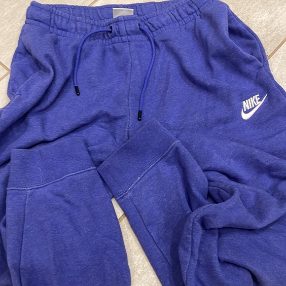 Nike Small Sweatpants Purple/ Blue Color - Picture 4 of 4